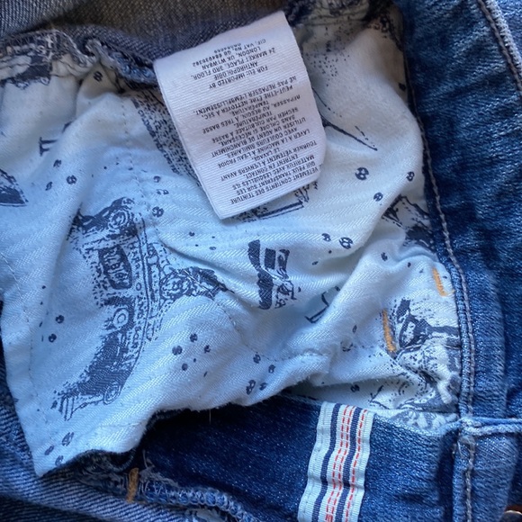 PILCRO AND THE LETTERPRESS WOMENS SUPER CUTE PATCH JEANS SIZE 25 INSEAM 27 - Picture 13 of 13